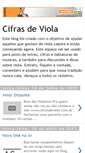 Mobile Screenshot of cifrasetablaturasdeviola.blogspot.com