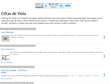 Tablet Screenshot of cifrasetablaturasdeviola.blogspot.com