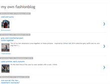 Tablet Screenshot of myownfashionblog.blogspot.com