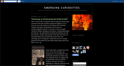 Desktop Screenshot of emergingcuriosities.blogspot.com