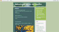 Desktop Screenshot of capellennatuurkunde.blogspot.com