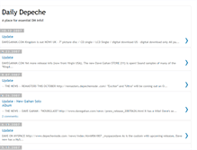 Tablet Screenshot of dailydepeche.blogspot.com
