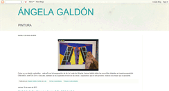 Desktop Screenshot of angelagaldon.blogspot.com