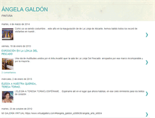 Tablet Screenshot of angelagaldon.blogspot.com
