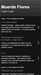 Mobile Screenshot of muerdeflores.blogspot.com