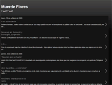 Tablet Screenshot of muerdeflores.blogspot.com