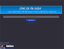Tablet Screenshot of leo-cineentucasa.blogspot.com