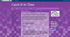 Desktop Screenshot of catchitintime.blogspot.com