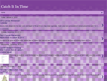Tablet Screenshot of catchitintime.blogspot.com