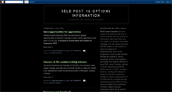 Desktop Screenshot of informationonoptions.blogspot.com