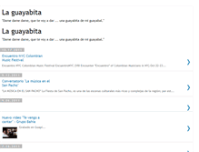 Tablet Screenshot of laguayabita.blogspot.com