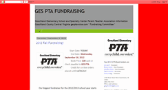 Desktop Screenshot of ges-sc-pta-fundraising.blogspot.com