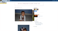 Desktop Screenshot of itsapirateslifeforus.blogspot.com