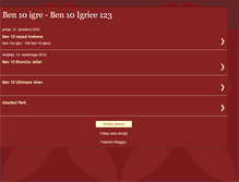 Tablet Screenshot of ben10igre123.blogspot.com