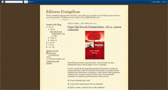 Desktop Screenshot of editorasevangelicas.blogspot.com