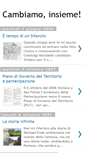 Mobile Screenshot of cambiamoinsieme.blogspot.com