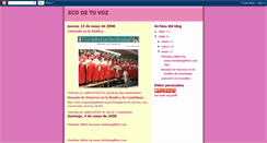 Desktop Screenshot of eco-de-tu-voz.blogspot.com