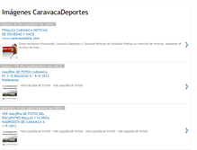 Tablet Screenshot of imagenescaravacadeportes2010.blogspot.com