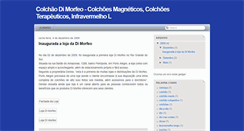 Desktop Screenshot of colchao-dimorfeo.blogspot.com