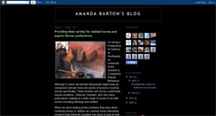 Desktop Screenshot of amandabartonsblog.blogspot.com