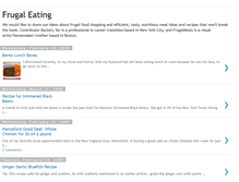 Tablet Screenshot of frugalmeals-frugaleating.blogspot.com