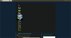Desktop Screenshot of ladysagas.blogspot.com