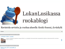 Tablet Screenshot of lukanlusikassa.blogspot.com