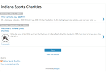 Tablet Screenshot of indianasportscharities.blogspot.com