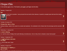 Tablet Screenshot of cirquechic.blogspot.com