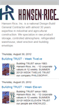Mobile Screenshot of hansenrice.blogspot.com