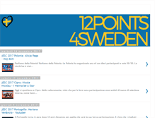 Tablet Screenshot of 12points4sweden.blogspot.com
