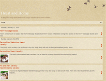 Tablet Screenshot of heartandhomebyyogigray.blogspot.com