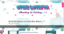 Desktop Screenshot of luthfya.blogspot.com