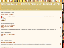 Tablet Screenshot of biblioteca1de15.blogspot.com