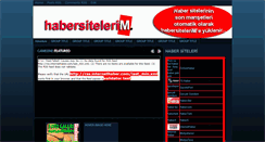 Desktop Screenshot of habersitelerim.blogspot.com