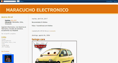 Desktop Screenshot of maracaiboelectronico.blogspot.com