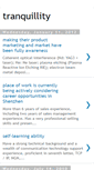 Mobile Screenshot of itistranquillityhere.blogspot.com