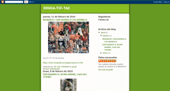 Desktop Screenshot of educa-tic-tac.blogspot.com