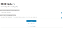 Tablet Screenshot of dcxegallery.blogspot.com