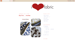 Desktop Screenshot of iheartfabric.blogspot.com