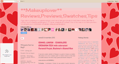 Desktop Screenshot of makeuplover01.blogspot.com