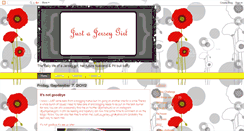 Desktop Screenshot of imjustajerseygirl.blogspot.com