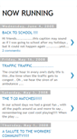Mobile Screenshot of now-running.blogspot.com