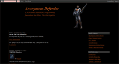 Desktop Screenshot of anon-defender.blogspot.com