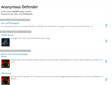 Tablet Screenshot of anon-defender.blogspot.com