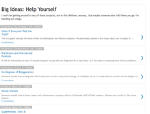 Tablet Screenshot of bigideas4u.blogspot.com