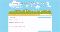 Desktop Screenshot of mybbshop.blogspot.com