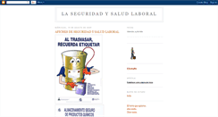 Desktop Screenshot of laseguridadysaludlaboral.blogspot.com