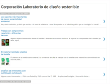Tablet Screenshot of laboratoriodisenosostenible.blogspot.com