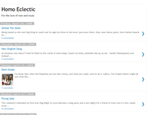 Tablet Screenshot of homoeclectic.blogspot.com